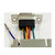 DB9 Female to RJ45 Modular Adapter | 8 Conductor
