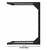 18RU Wall Mount Adjustable Open Swing Rack