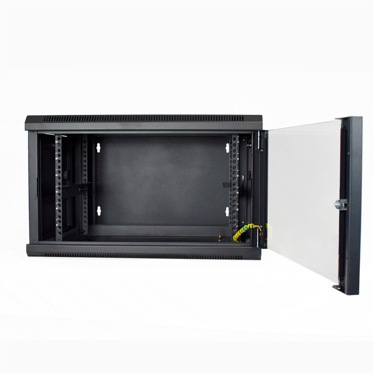 Wall 6 Ru Rack 90-4090WMEN-6U,6 Rack Unit Wall Mount Cabinet ,Weltron