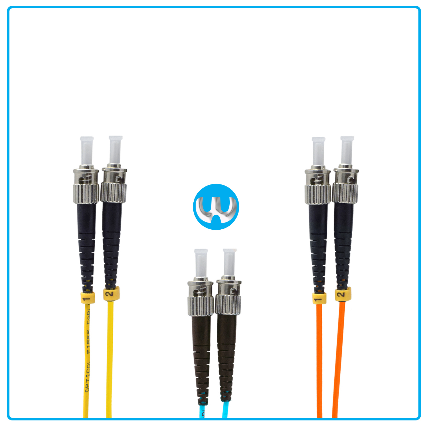ST/ST Fiber Patch Cables