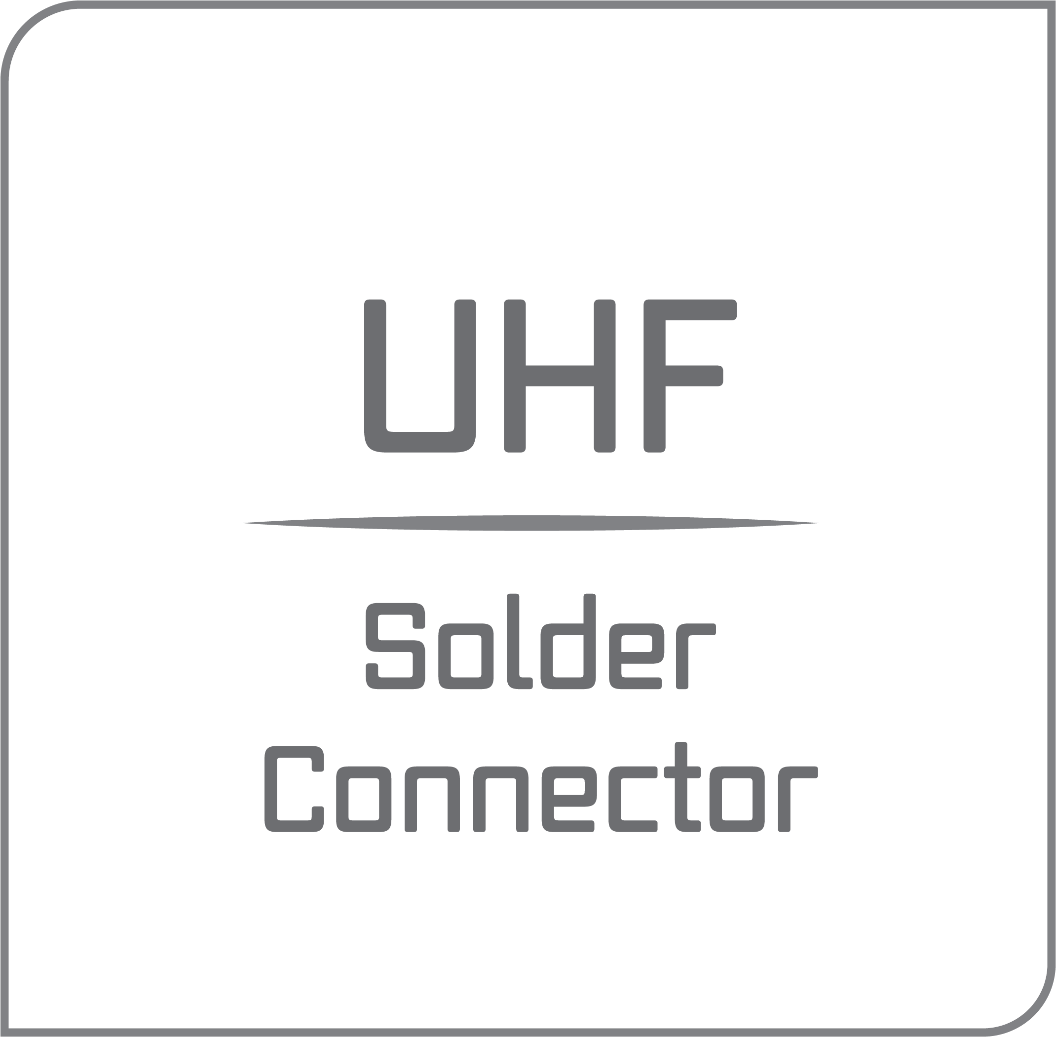 UHF Solder Connector