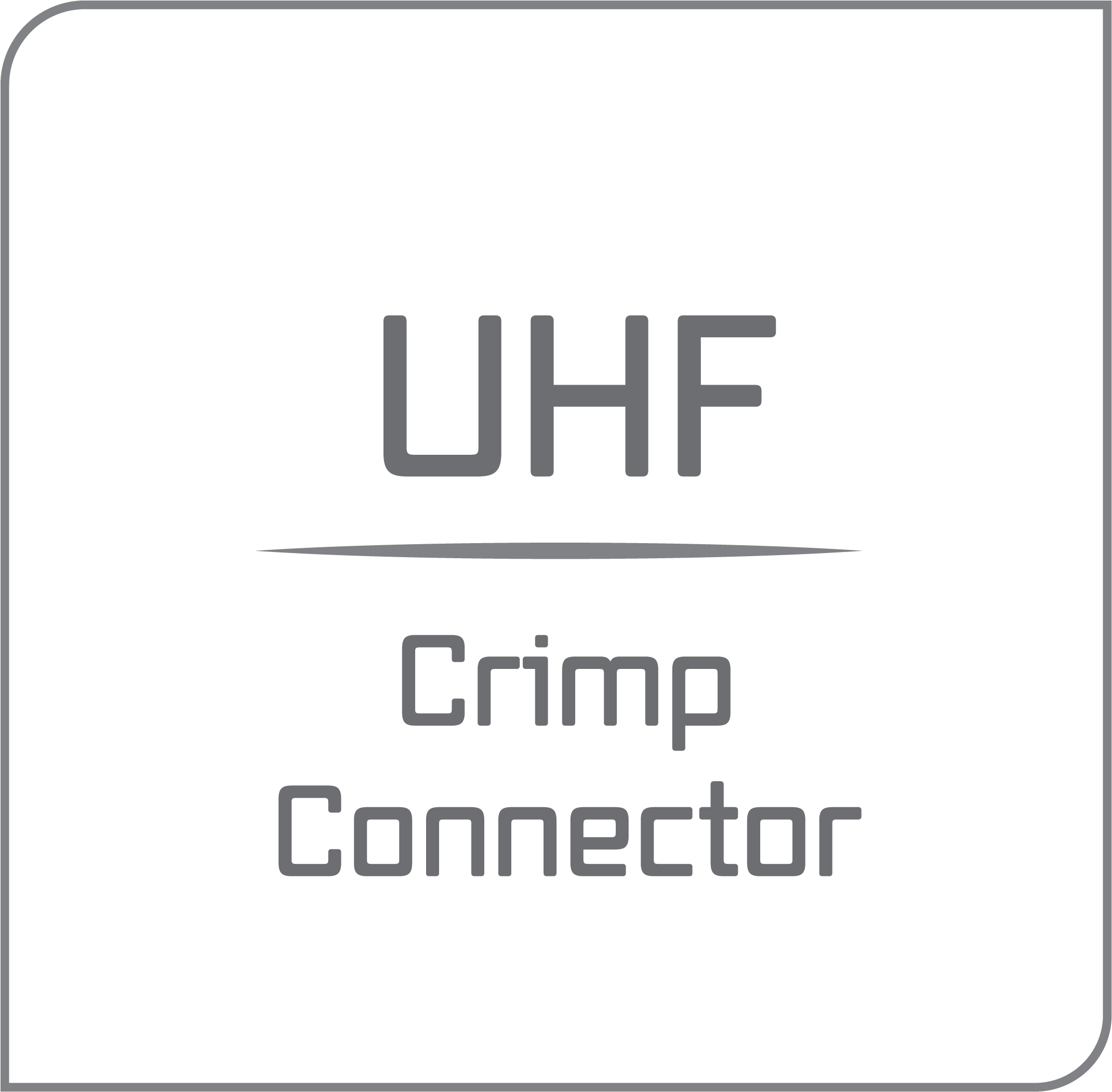 UHF Crimp Connector
