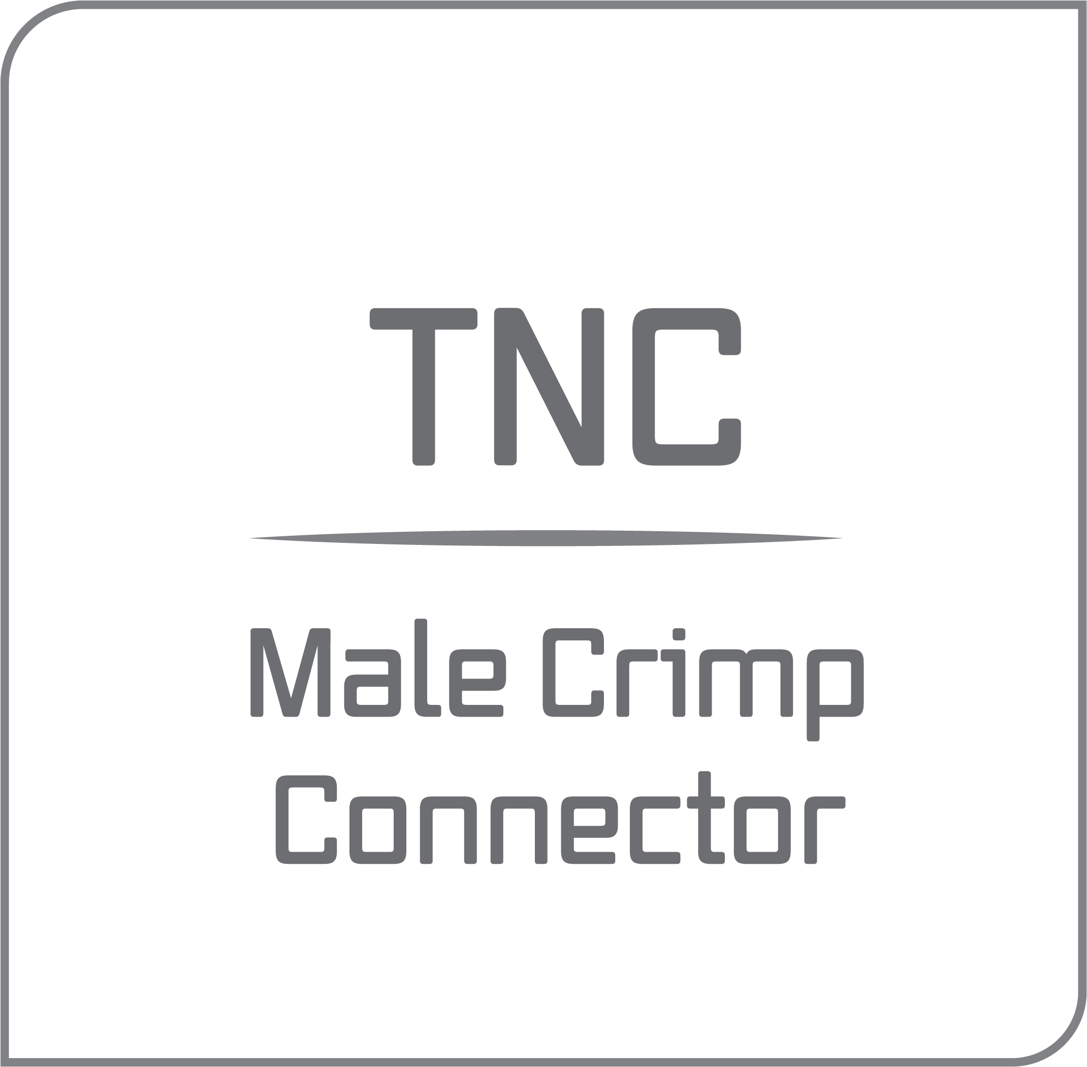 TNC Male Crimp Connector