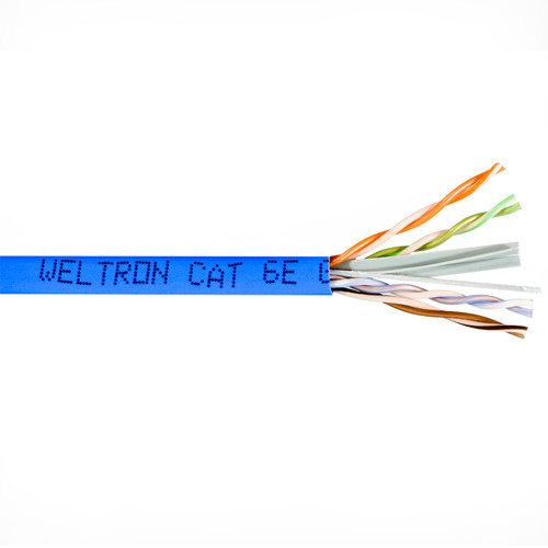 Category 6 UTP Solid Plenum Rated Cable (1000ft) for Safe and