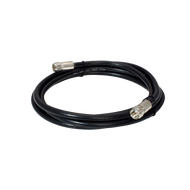 72" RG-6, F TO F CABLE - BLACK