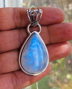 "Shop- Moonstone teardrop pendant sterling silver by Earthkarmajewellery" "Shop- Moonstone teardrop pendant sterling silver by Earthkarmajewellery"