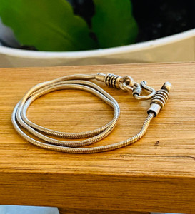 Sterling silver 2 mm snake chains necklace for men women-16 and 20 inch Sterling silver 2 mm snake chains necklace for men women-16 and 20 inch
