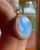 "Buy now - 18k Gold plated Moonstone large round  pendant necklace for men women by earth karma" "Buy now - 18k Gold plated Moonstone large round  pendant necklace for men women by earth karma"