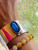 "Get Yours Today: Sterling Silver Cuff Bracelet with Blue Labradorite - Statement Piece for Men or Women"