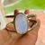 Moonstone silver bracelet Cuff