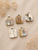 Mother of Pearl Mosaic Tile Pendant - Sterling Silver Necklace