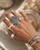 Make a bold statement with this Handcrafted Tribal Fish Statement Ring, beautifully crafted from solid 925 sterling silver