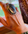 Purple Labradorite ring sterling silve