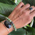 Black Onyx Silver Bracelet For Men Women Black Onyx Silver Bracelet For Men Women