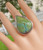 "Purchase, Turquoise rings sterling silver set adjustable size by earthkarmajewellery" "Purchase, Turquoise rings sterling silver set adjustable size by earthkarmajewellery"