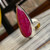 Explore large pink teardrop rings featuring ruby gemstone  statement ring for women by earthkarmajewellery