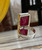 Adjustable stone rings showcasing raw ruby crystal -large pink statement ring for women by earth karma jewelry