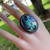 "Shop- Large statement rings for women - Mother of Pearl Abalone shell ring by earthkarmajewellery" "Shop- Large statement rings for women - Mother of Pearl Abalone shell ring by earthkarmajewellery"