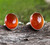 "Shop- Orange Stone ring- Carnelian ring set in sterling silver for men's women in a simple oval gemstone statement by Earth Karma" "Shop- Orange Stone ring- Carnelian ring set in sterling silver for men's women in a simple oval gemstone statement by Earth Karma"