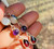 Silver long stone earrings for women Silver long stone earrings for women