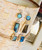 Blue Stone Cascading Waterfall Earrings -Sterling Silver Earrings Dangly Labradorite Gemstone Statements By Earth Karma Blue Stone Cascading Waterfall Earrings -Sterling Silver Earrings Dangly Labradorite Gemstone Statements By Earth Karma
