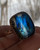 "Labradorite statement ring for men women rafted in 925 sterling silver, radiating healing energies." "Labradorite statement ring for men women rafted in 925 sterling silver, radiating healing energies."
