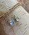 "Bridal earrings white gemstone natural Moonstone earrings in sterling silver for women by Earth karma"