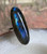 "Sterling silver Labradorite ring featuring a mesmerizing long oval gemstone with intense blue spectrum." "Sterling silver Labradorite ring featuring a mesmerizing long oval gemstone with intense blue spectrum."