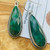 Stunning Emerald Green Earrings Stunning Emerald Green Earrings