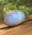 "Sterling Silver 925 Bezel Setting, open-Back Moonstone Ring for Healing Energies" "Sterling Silver 925 Bezel Setting, open-Back Moonstone Ring for Healing Energies"