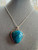 "Turquoise Gemstone Pendant - Bold Blue Statement for Stylish Women" "Turquoise Gemstone Pendant - Bold Blue Statement for Stylish Women"