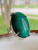 "Green Chrysoprase ring handcrafted to perfection, showcasing the unique beauty of the chunky oval statement by earthkarmajewellery"