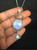 Real Sunstone And Natural Moonstone Birthstone Pendant Chain Necklace