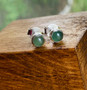 Tiny Gemstone or Birthstone Studs by earthkarmajewellery