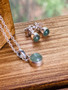 Gemstone or Birthstone necklace  by earthkarmajewellery