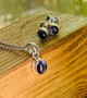 Gemstone or Birthstone necklace  by earthkarmajewellery