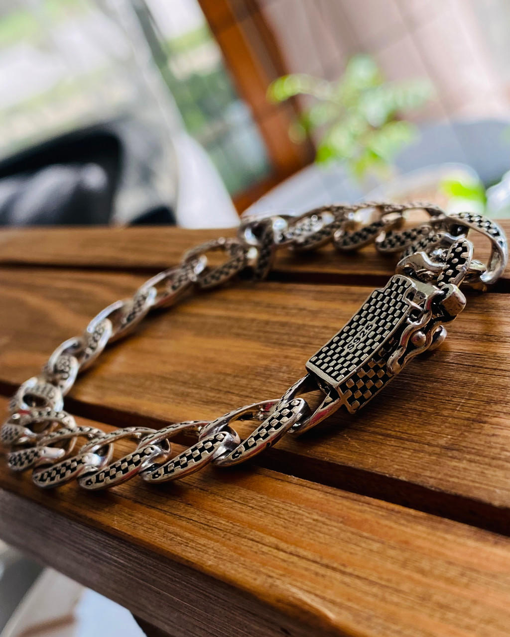 Handmade Heavy 925 Sterling Silver Luxury Mens Bracelet –  silverbazaaristanbul