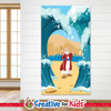 Moses Red Sea Bible story banner for Sunday school