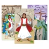 Palm Sunday Good Friday and Resurrection Bible story banners
