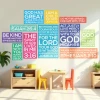 Bible verse wall decals for preschool classroom