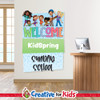 Custom Welcome to Sunday School Wall Decal can be personalized for Children's Church.