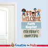 Custom Welcome to Children's Ministry Wall Decal can be personalized for Preschool Nursery or Children's Ministry