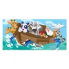 Noahs Ark animals banner for kids ministry lessons