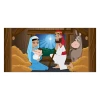 Jesus birth Nativity Bible story banner for kids ministry