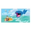 Jonah and great fish banner for kids ministry lessons
