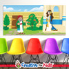 Esther and Mordecai banner for Nursery decor