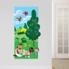 Jesus with children Christian classroom wall decal