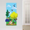 Children's ministry Jesus wall decal display
