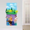 Jesus feeds 5000 wall decal for Sunday school