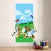 Noah constructing the ark wall decal